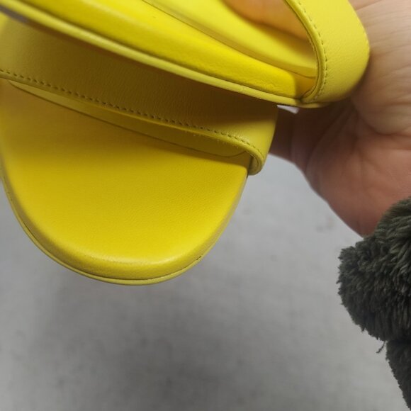 Christian Louboutin Loubigirl Yellow Ankle Strap Heel Sandal - Picture 7 of 12